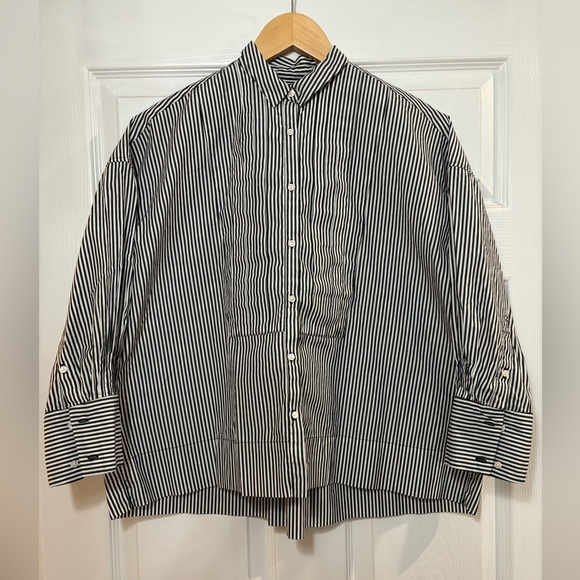 Nili Lotan Oversized Button Up Shirt - Size S - Picture 1 of 2